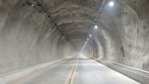 Tunnel Road in Rural Area 